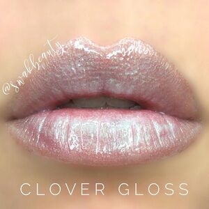 Lipsense Moisturizing Clover Lip Gloss NEW Iridescent Green Blue Pearl Whimsical